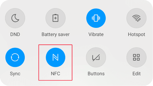 android settings nfc